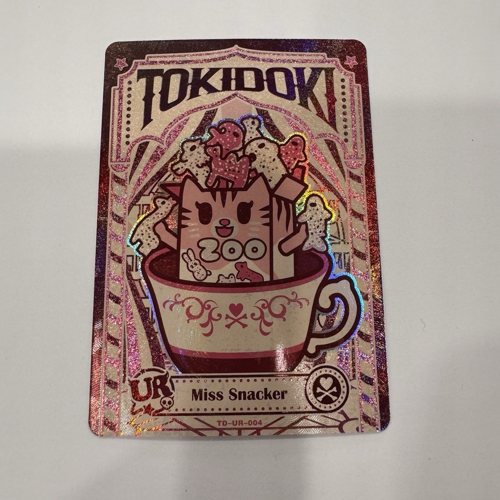 MISS SNACKER TD-UR-004 Tokidoki Kayou Wonder Voyage‎ Trading Card UR Roaming Ed